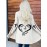 Cross Graphic Print Open Front Cardigan, Casual Long Sleeve Cardigan For Spring & Fall, Women's Clothing